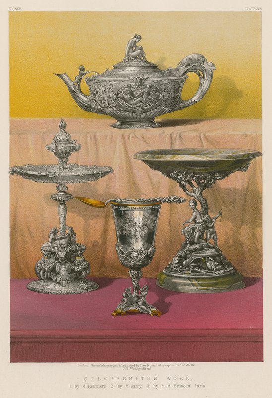 Silversmith Work by English School