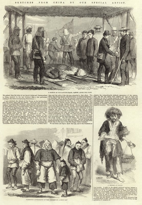 Sketches from China by English School