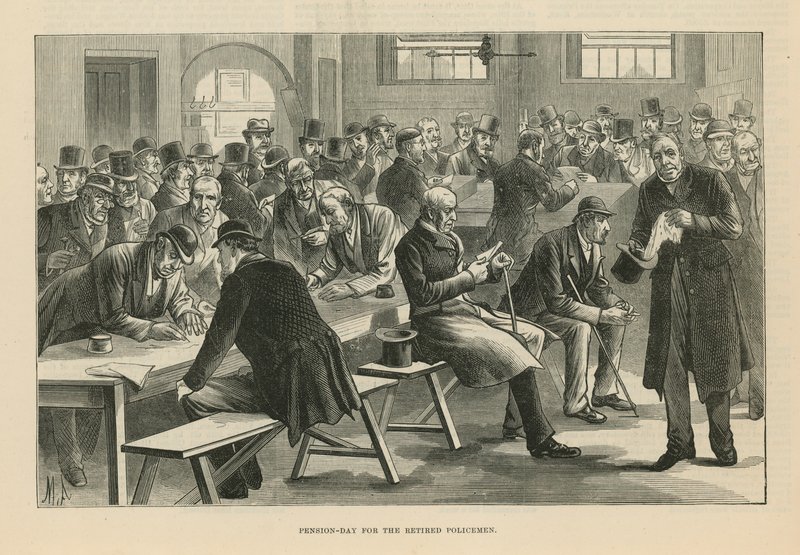 Sketches in Scotland Yard by English School