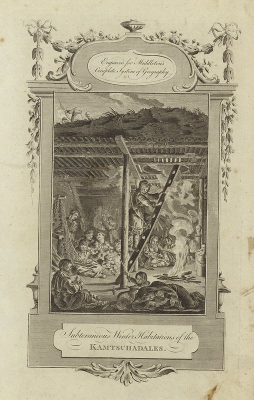 Subterranean Winter Habitations of the Kamtschadales by English School