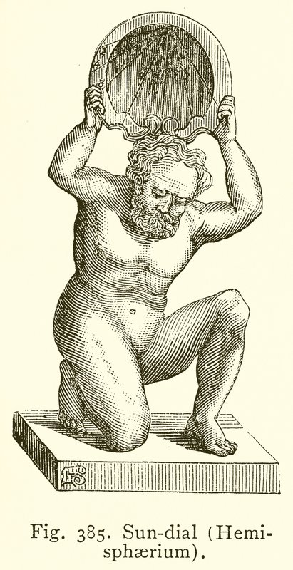 Sun-Dial (Hemisphaerium) by English School