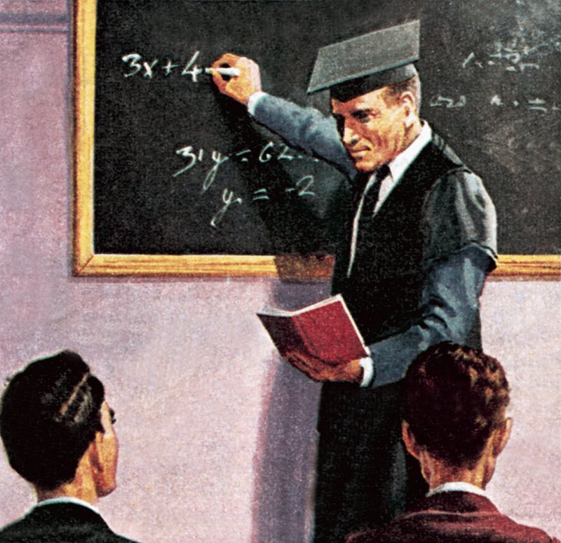 Teaching algebra by English School