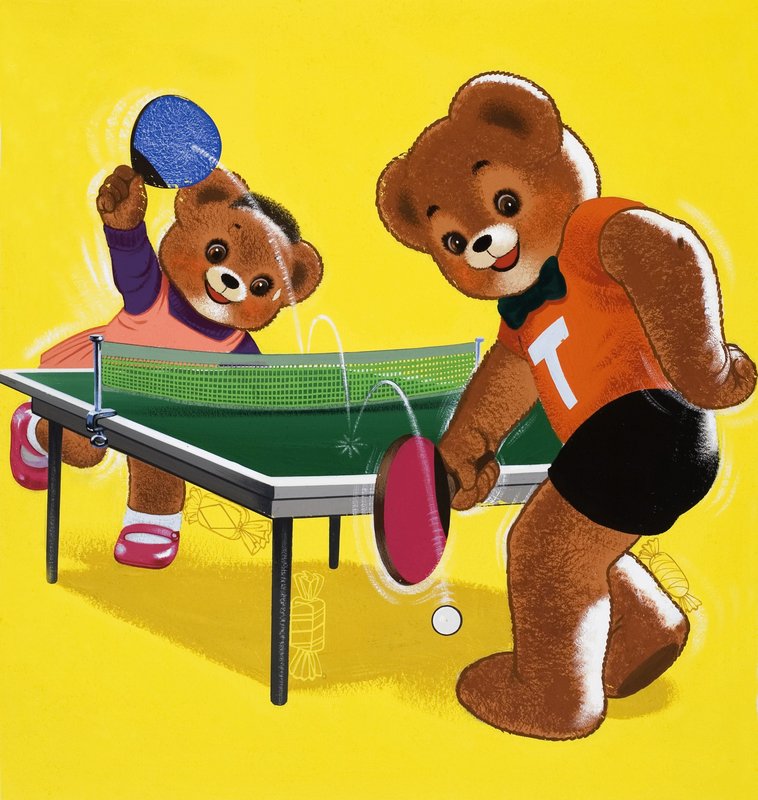 Teddy Bears (with hidden objects) by English School