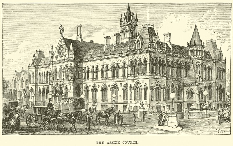 The Assize Courts by English School
