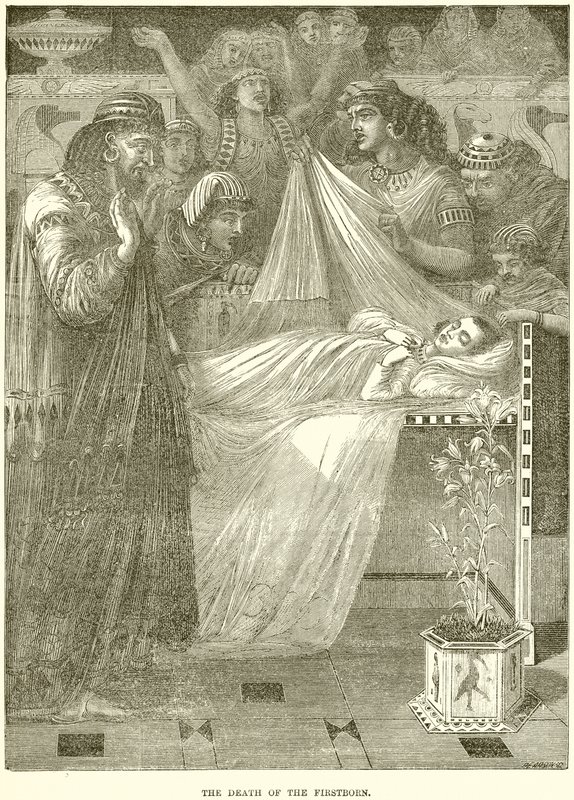 The Death of the Firstborn by English School