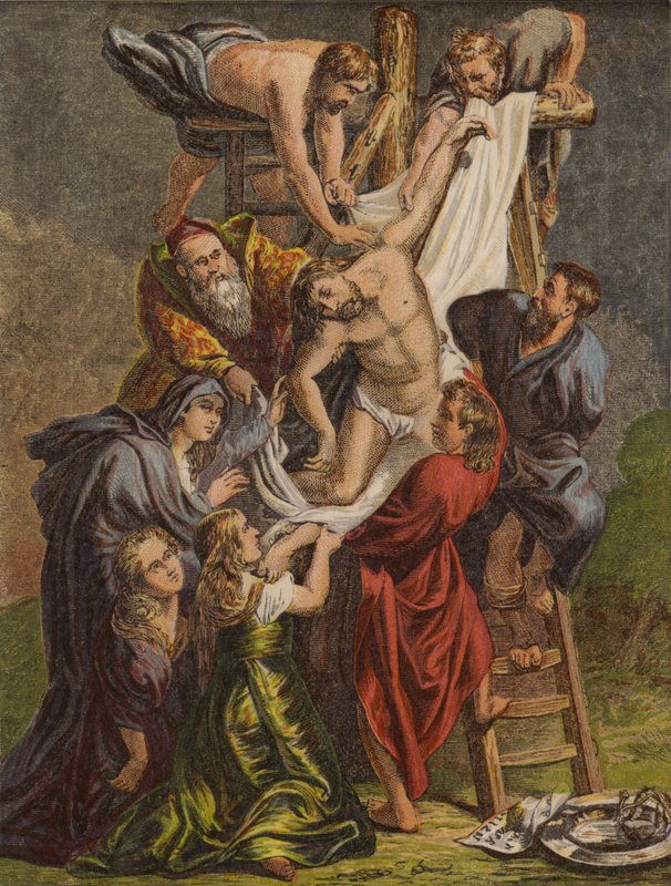 The Descent from the Cross by English School