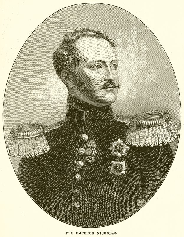 The Emperor Nicholas by English School