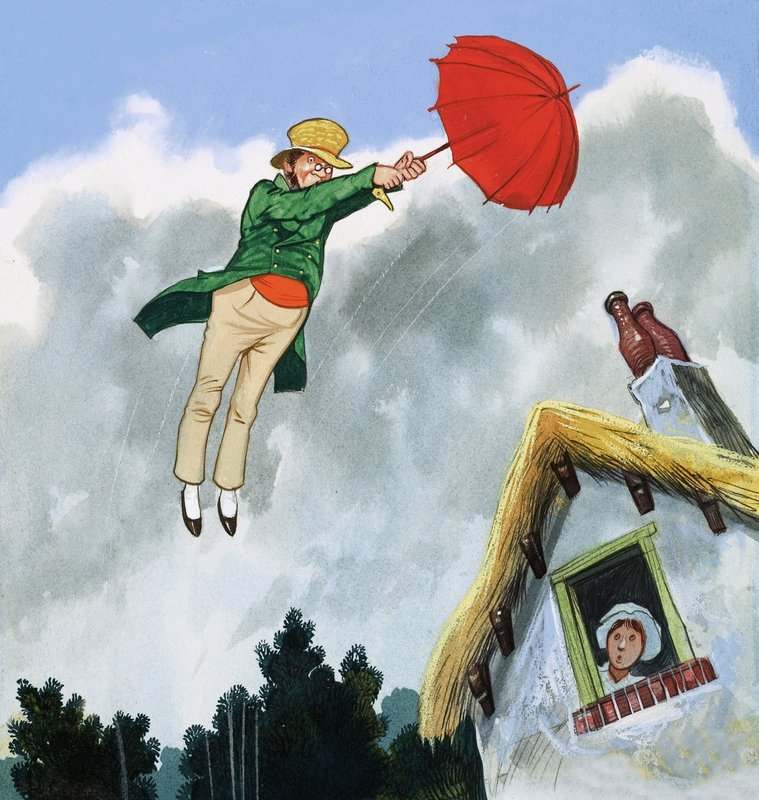 The Magic Umbrella by English School