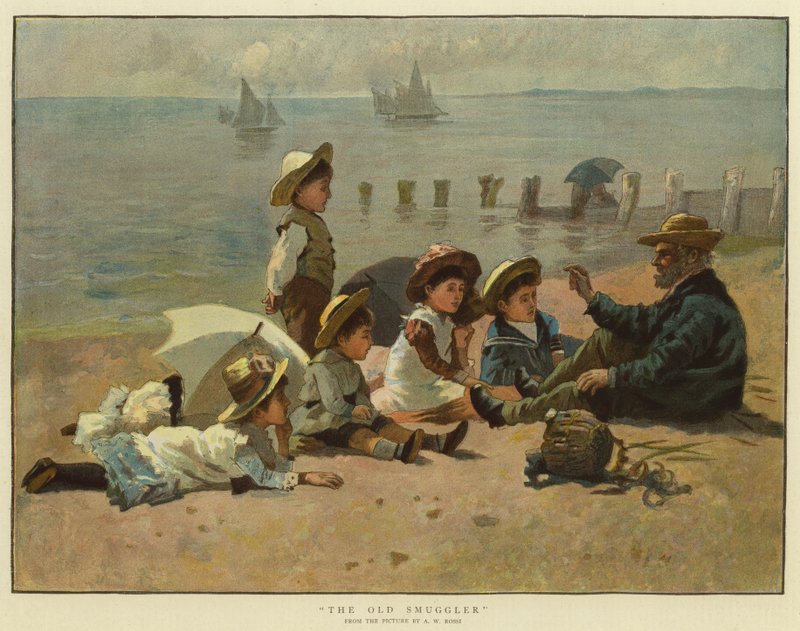The Old Smuggler by English School