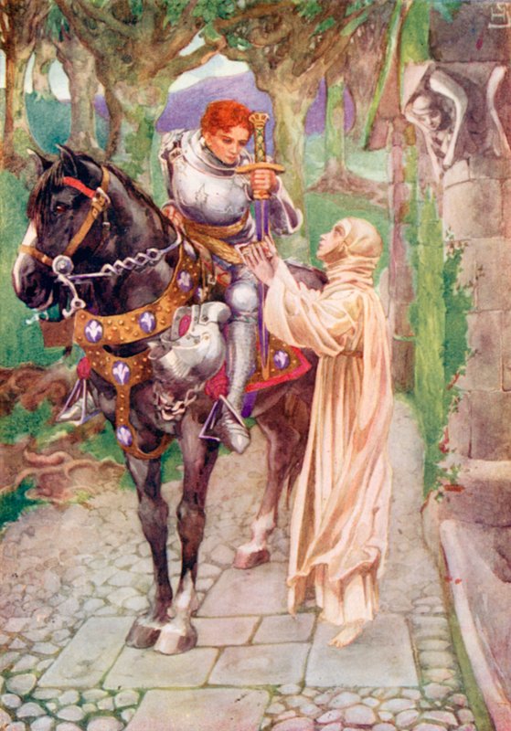 The Quest for the Holy Grail by English School