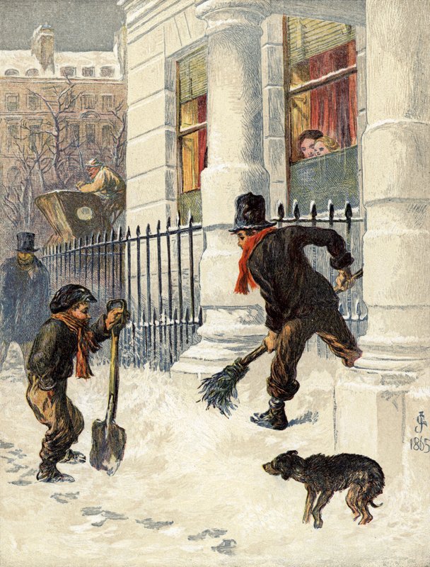 The Snow Sweepers by English School