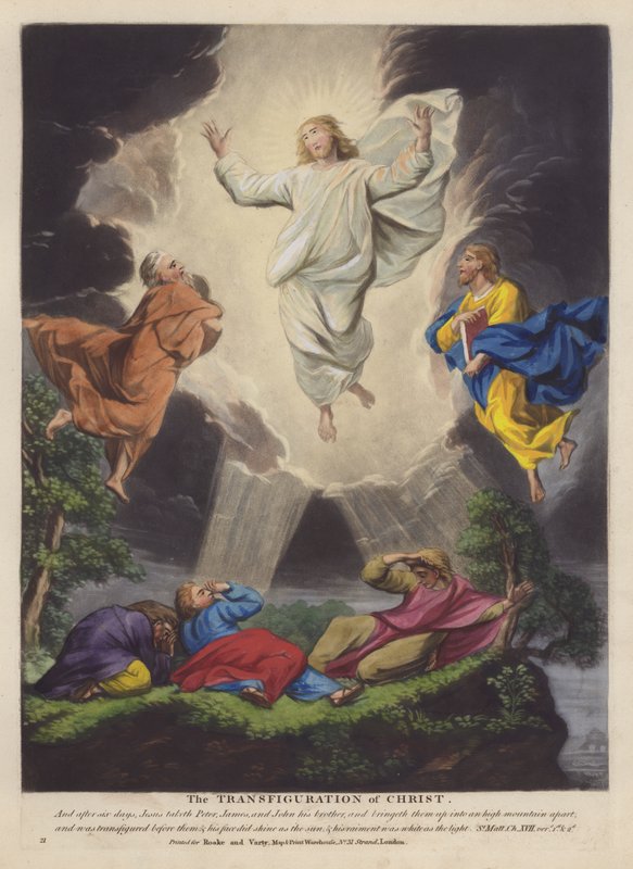 The Transfiguration of Christ by English School