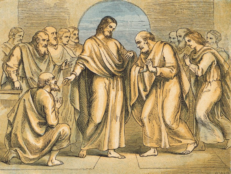 The Unbelief of Thomas by English School