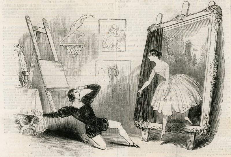 The delirium of a painter by English School
