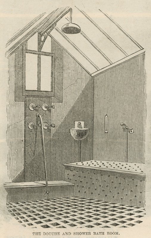 The Douche and Shower Bath Room by English School