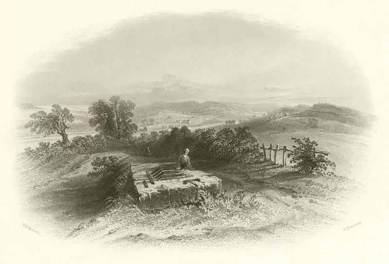 The Field of Bannockburn by English School