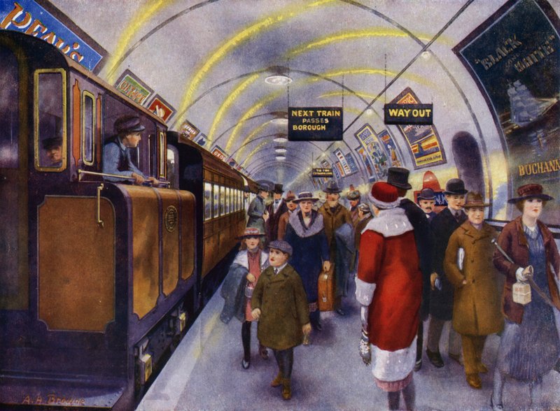 The First Electric Railway in Britain by English School