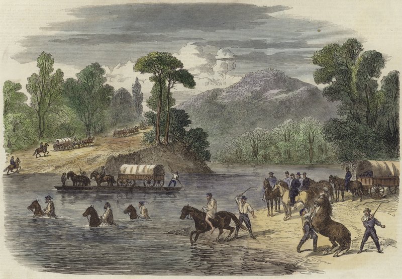The Last Days of the Confederate Government by English School