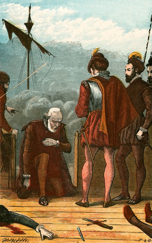 The Merchant Imploring the Admiral