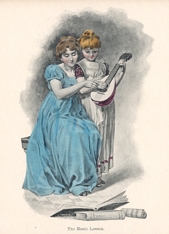 The Music Lesson by English School