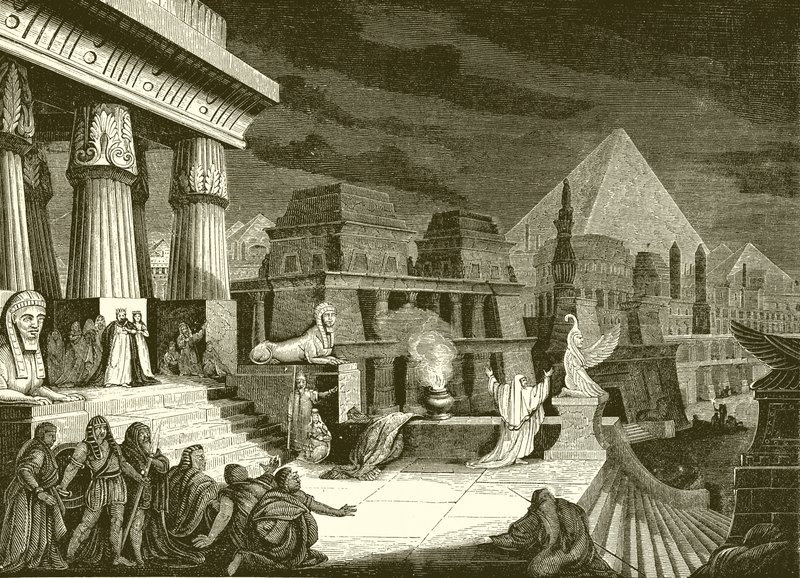 The Plague of Darkness by English School