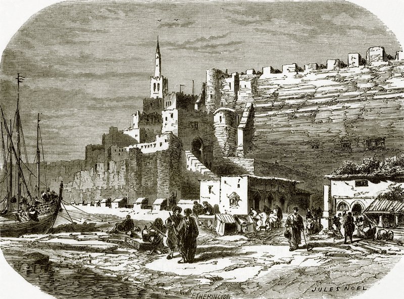 The port of Tangier by English School