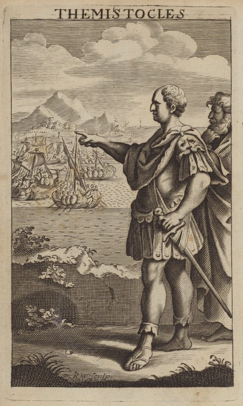 Themistocles, Athenian Politician and General by English School