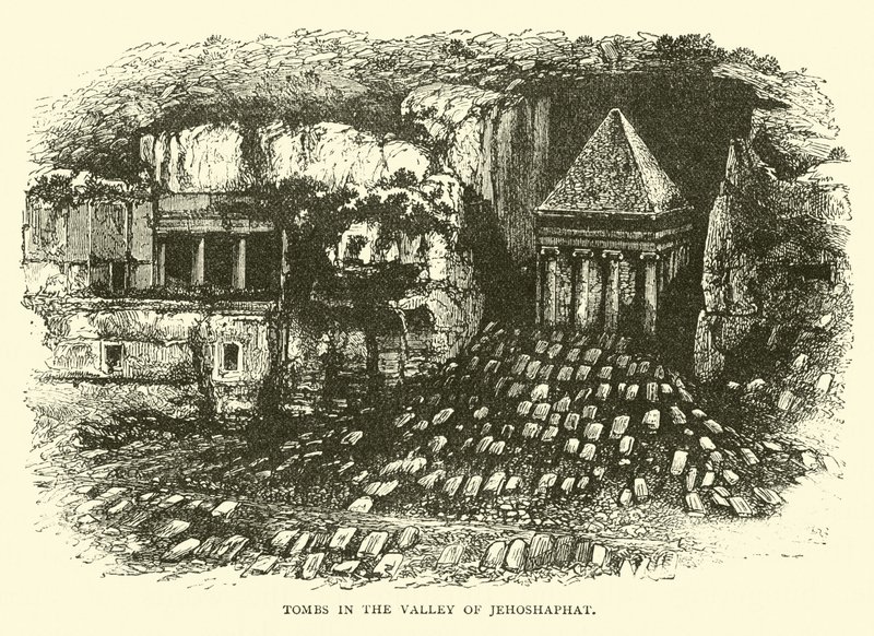 Tombs in the Valley of Jehoshaphat by English School