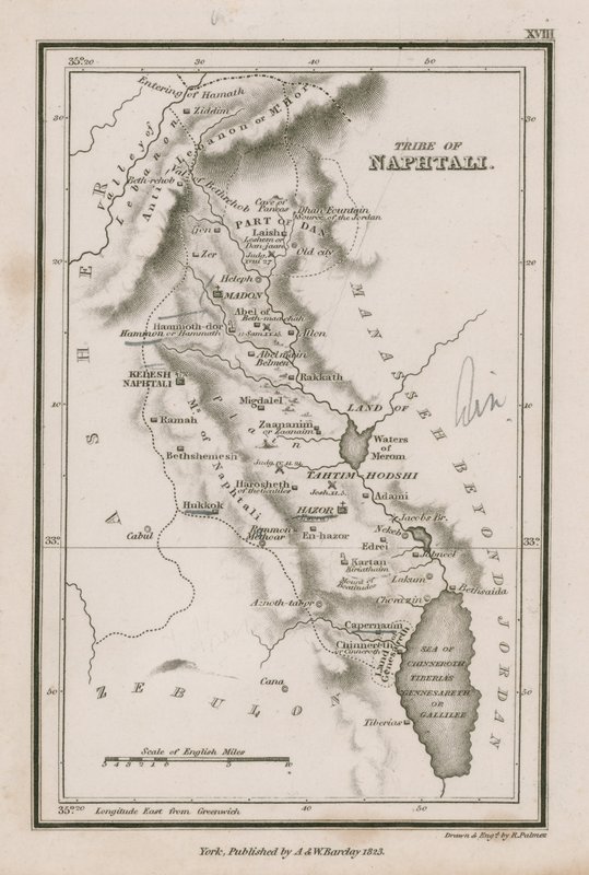 Tribe of Naphtali by English School