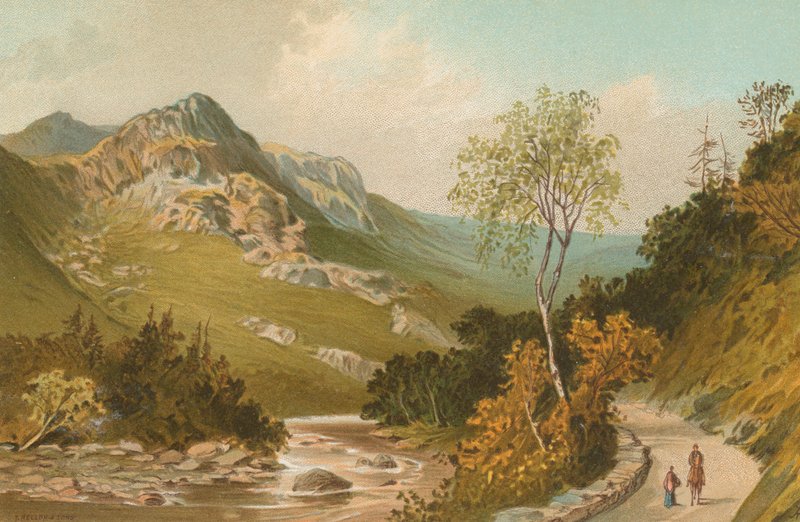 View in Borrowdale by English School
