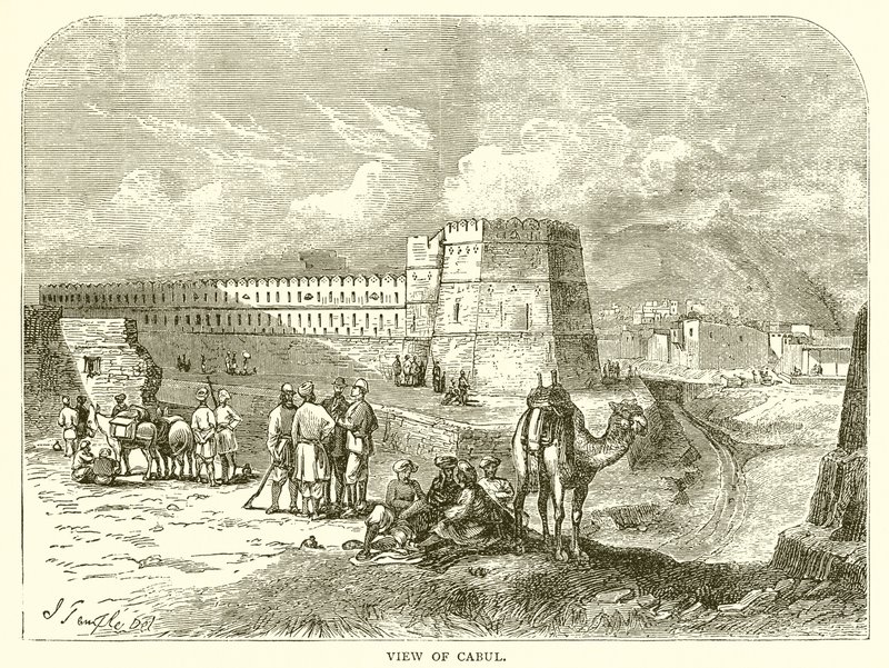 View of Cabul by English School