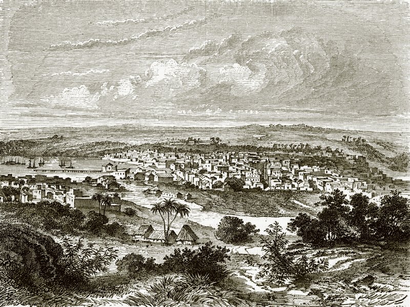 View of Matanzas by English School