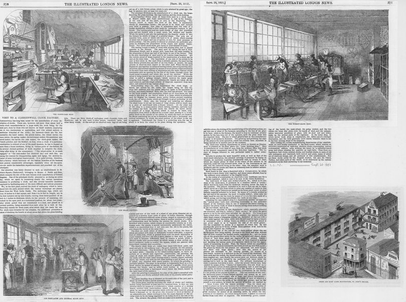 Visit to a Clerkenwell Watch Factory by English School