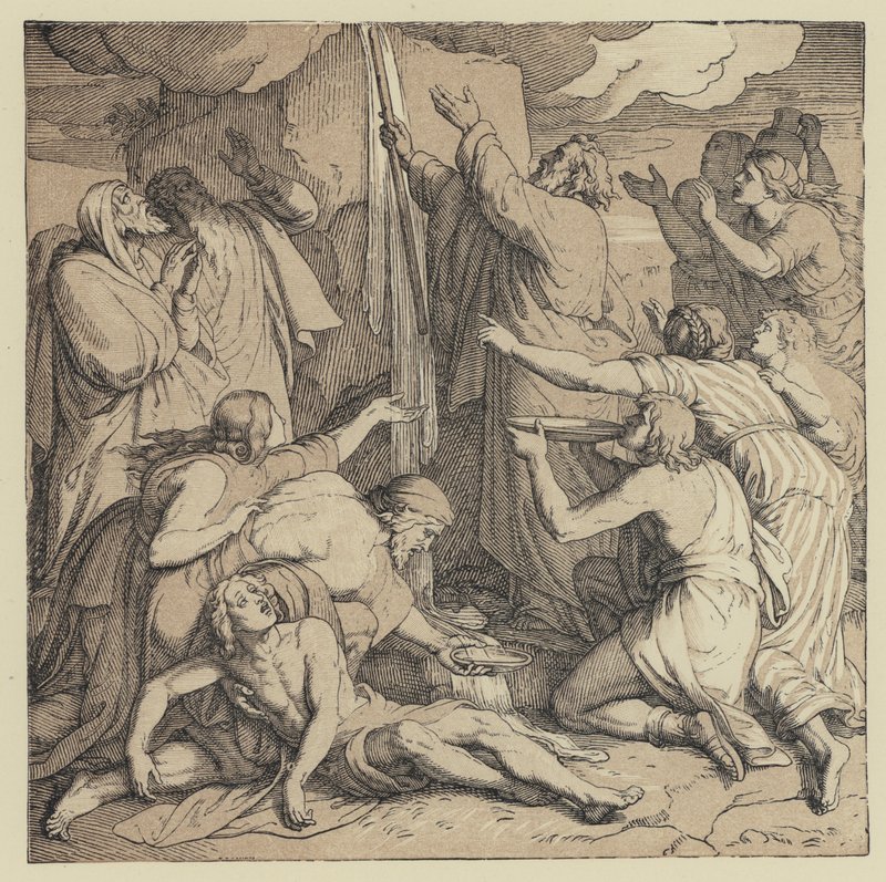 Want of Faith (engraving) by English School