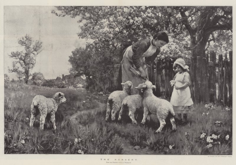 The Nursery by Ernest Albert Waterlow