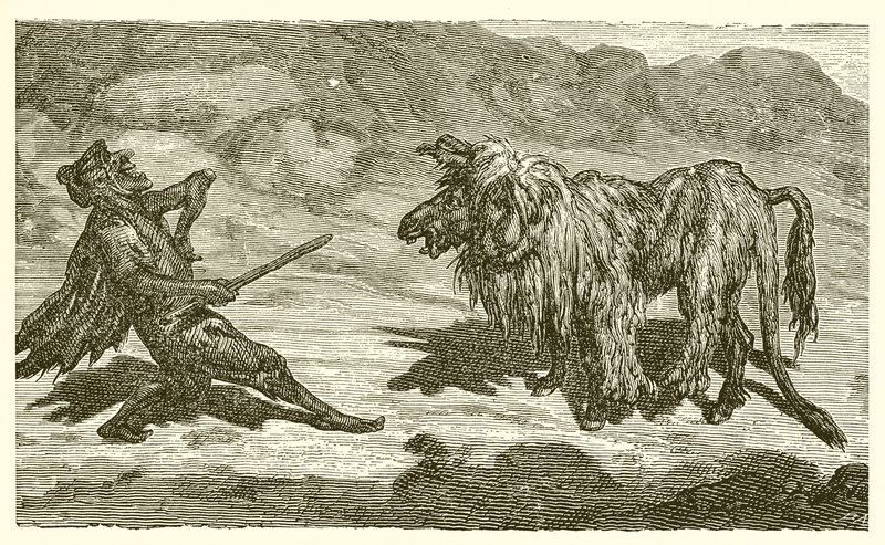 The Ass in the Lion