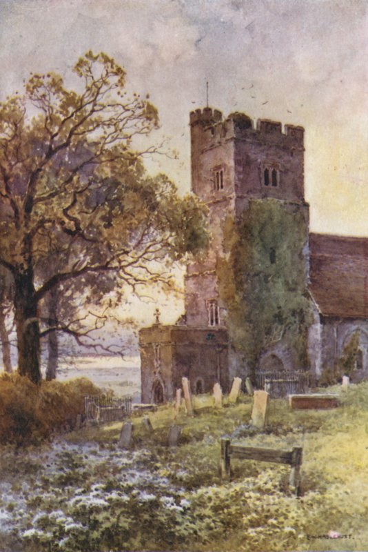 Chalk Church by Ernest William Haslehust
