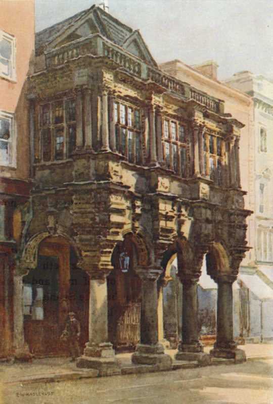 Guildhall Porch by Ernest William Haslehust