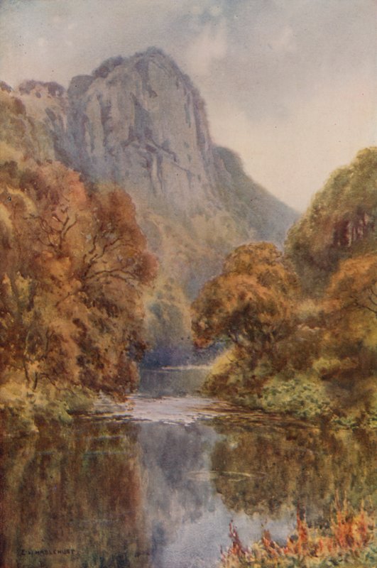 High Tor, Matlock by Ernest William Haslehust