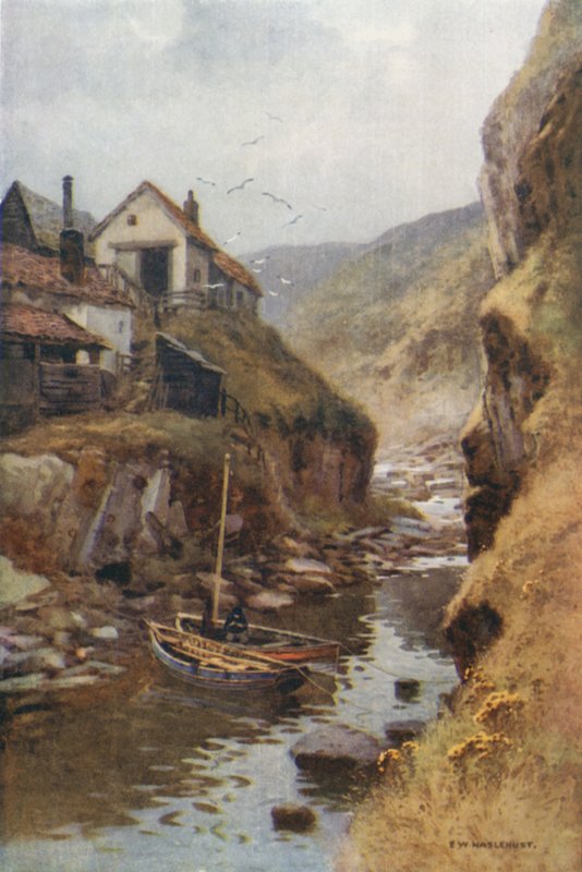 Scalby Beck by Ernest William Haslehust