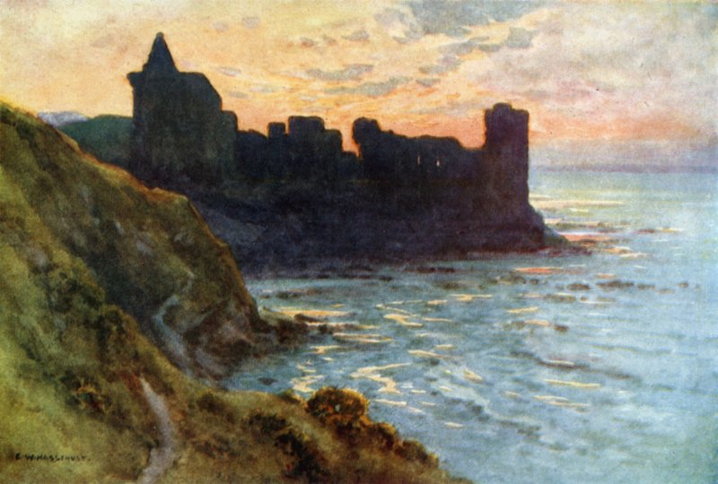 The Castle, St. Andrews by Ernest William Haslehust