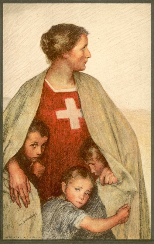 Swiss Red Cross by Eugene Burnand