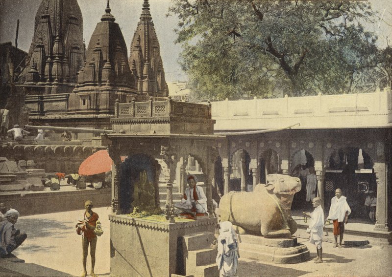 Benares, The Gyan Vapi by European Photographer