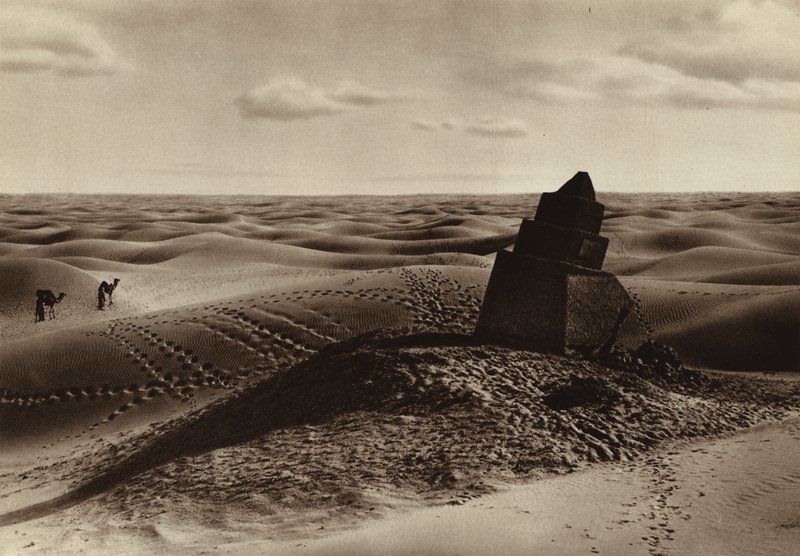 A Milestone in the Desert by European Photographer