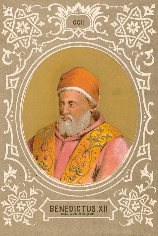 Benedictus XII by European School