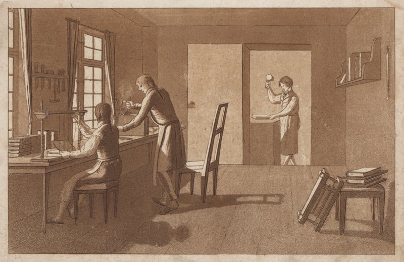 Bookbinders by European School