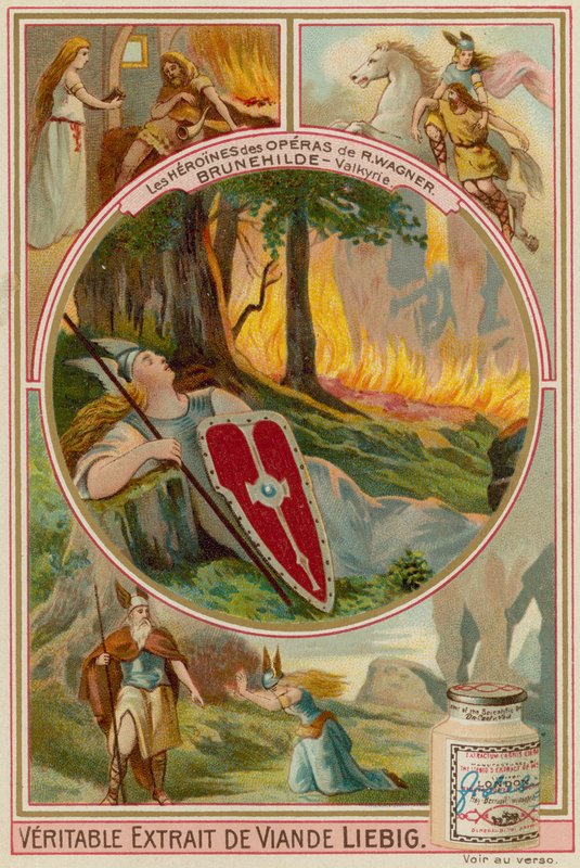 Brunnhilde (The Valkyrie) by European School