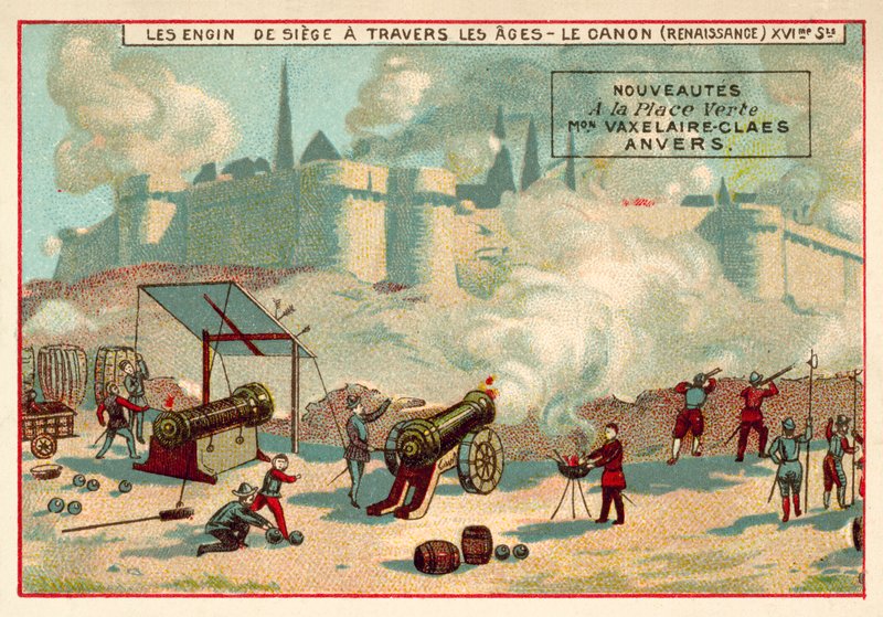 Cannon of the Renaissance Period by European School