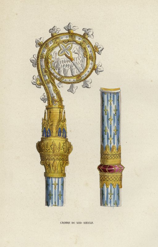Crozier of the 13th Century by European School