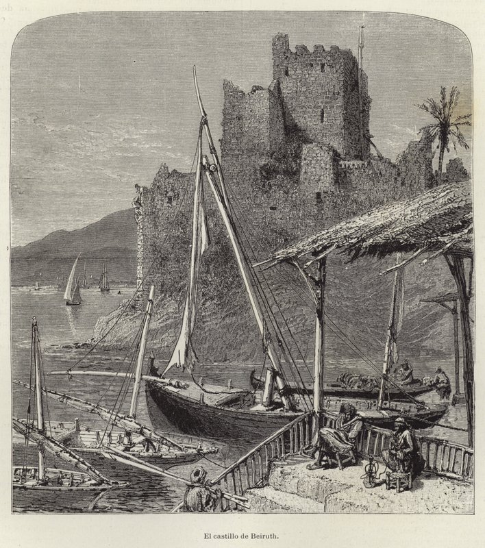The Castle of Beirut by European School
